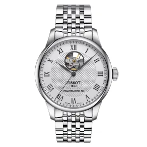Tissot Le Locle Powermatic 80 Open Heart Automatic Men's Watch T0064071103302