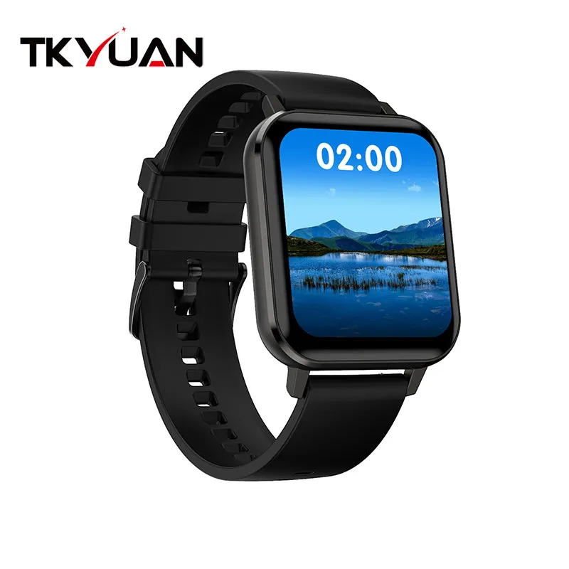 Tkyuan 1.78 Inch Big Dtx Smartwatch 420*485 Resolution ECG Health Monitoring Ip68 Waterproof Weather Forecast Smart Watch
