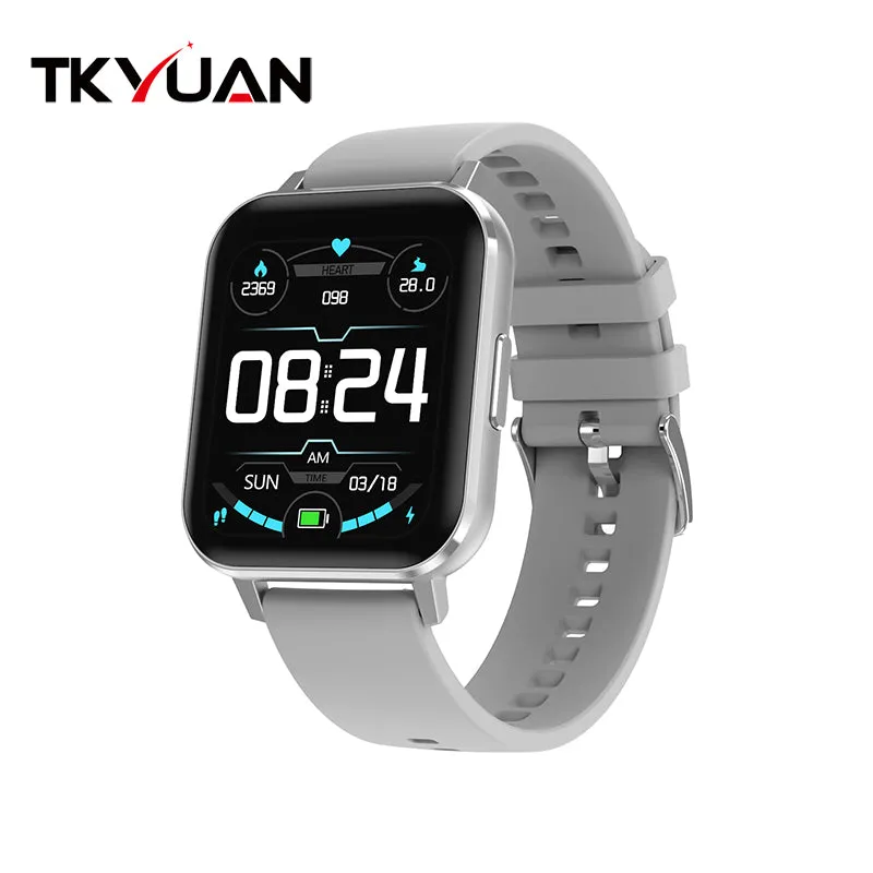 Tkyuan 1.78 Inch Big Dtx Smartwatch 420*485 Resolution ECG Health Monitoring Ip68 Waterproof Weather Forecast Smart Watch