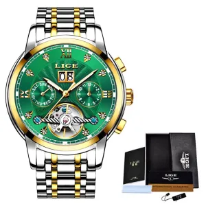 Tourbillon Waterproof Sport Automatic Mechanical Watch For Men