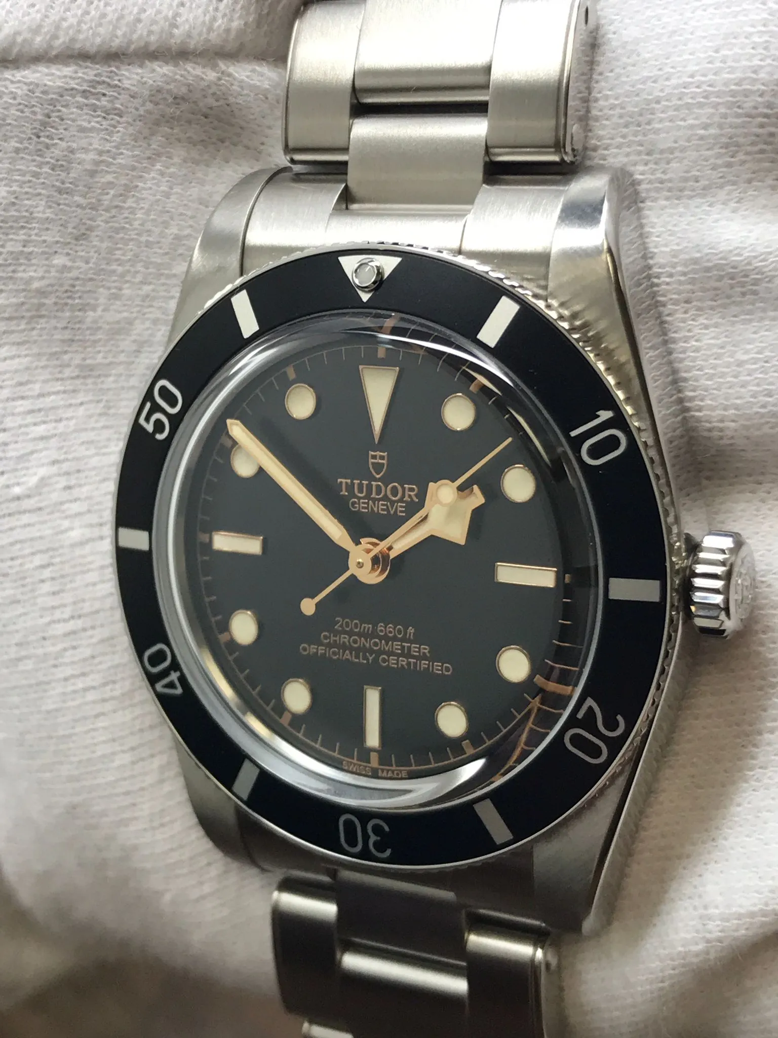 Tudor Black Bay 54 79000N Black Dial Automatic Men's Watch