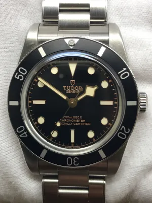 Tudor Black Bay 54 79000N Black Dial Automatic Men's Watch