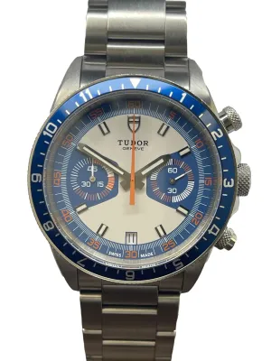 Tudor Heritage Chrono 70330B Blue Dial Automatic Men's Watch