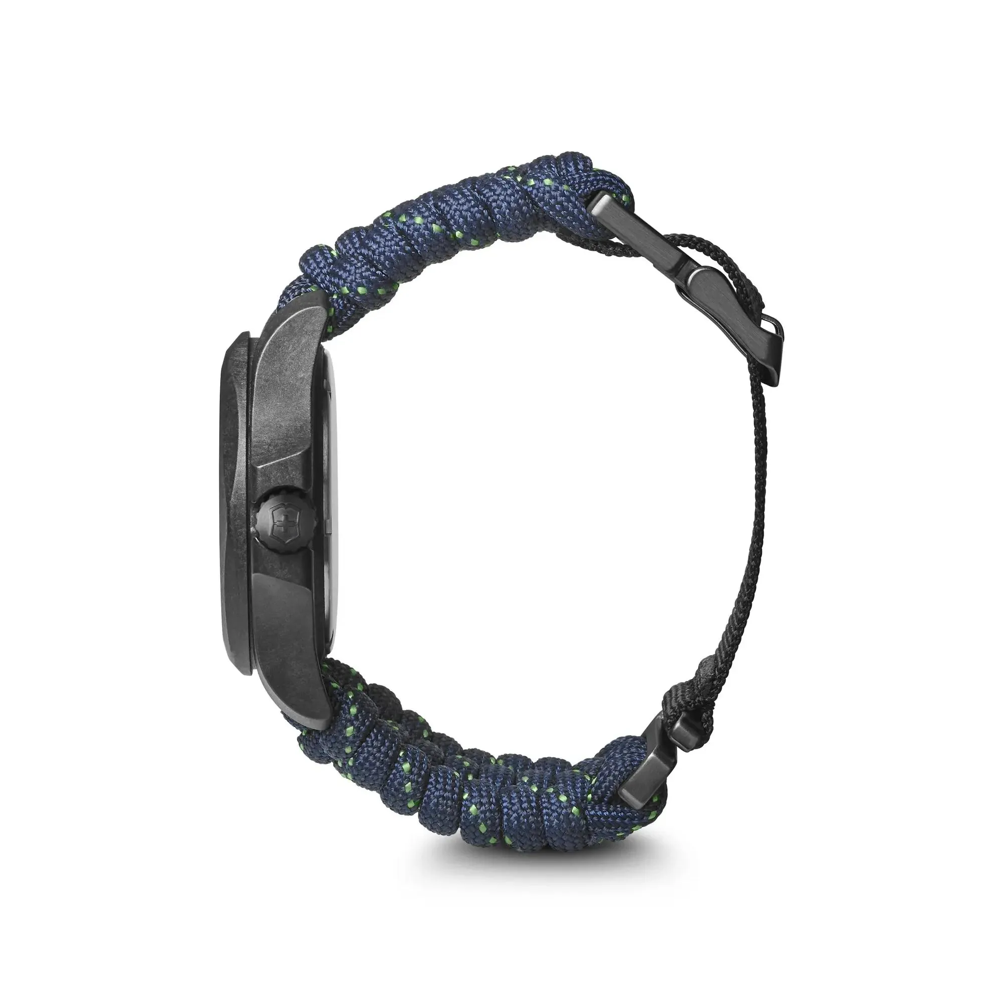 Victorinox I.N.O.X. Carbon 43 Blue Dial Blue Paracord Strap Men's Watch