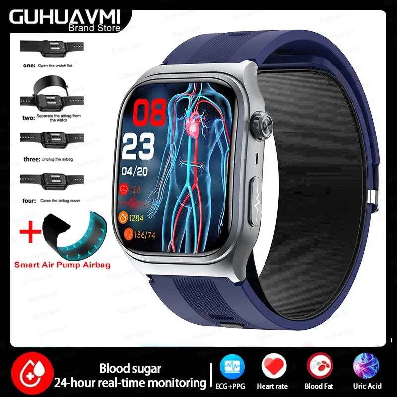 Xiaomi Air Pump Airbag Test Three High Smart Watch With ECG PPG Smart NFC
