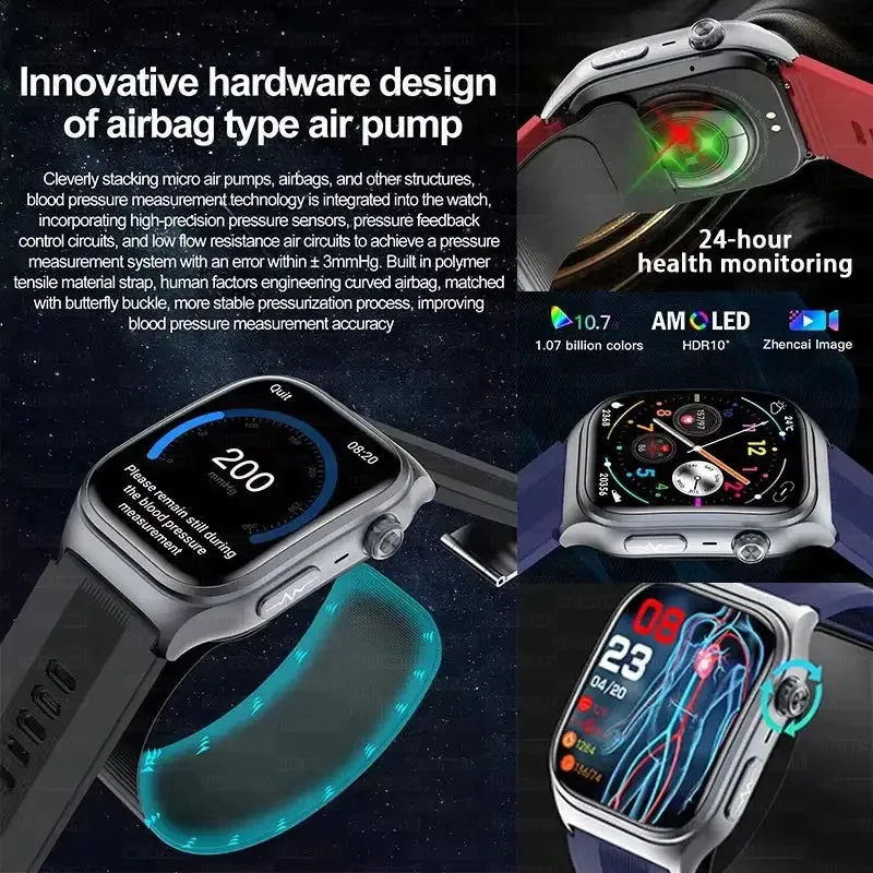 Xiaomi Air Pump Airbag Test Three High Smart Watch With ECG PPG Smart NFC